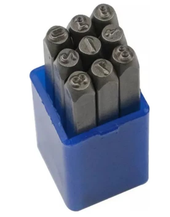 Juego De Números De Golpe 5 Mm.3