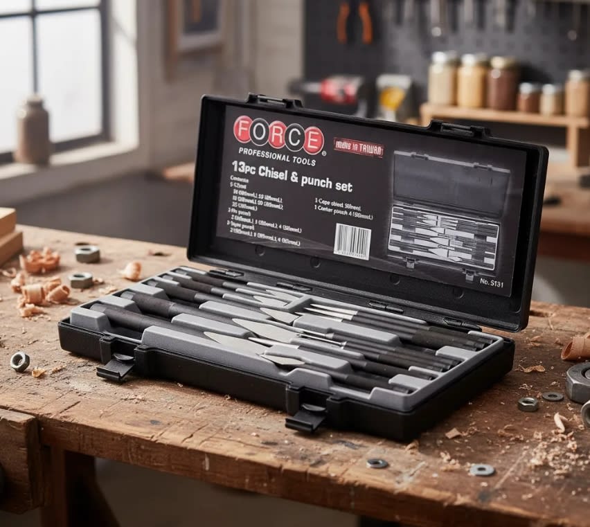 Juego De Botadores Puntos Y Cinceles 13 Pzas (5131)5