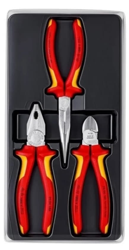 Juego De Alicates Aislados 1000v. 3 Pzs. (002012)5