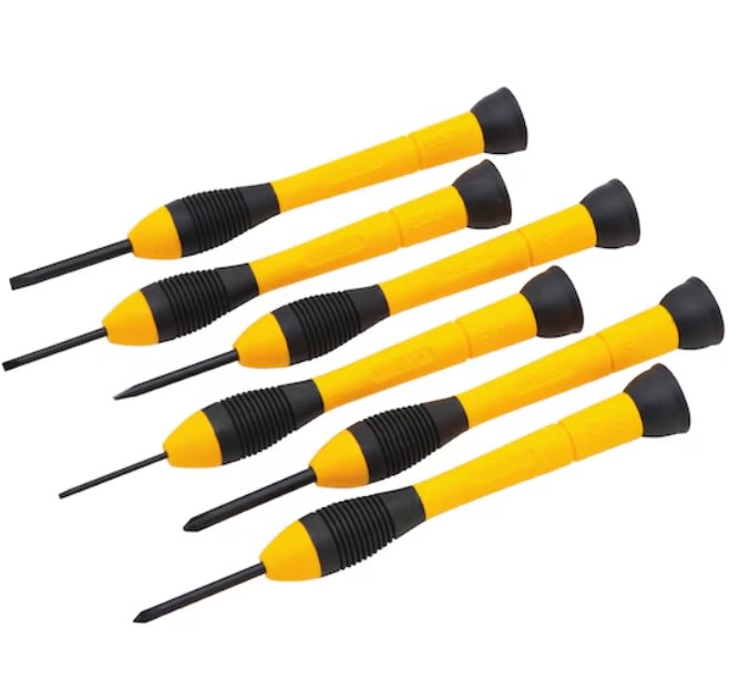 JUEGO 6 DESTORNILLADORES DE PRECISION (66-052)2