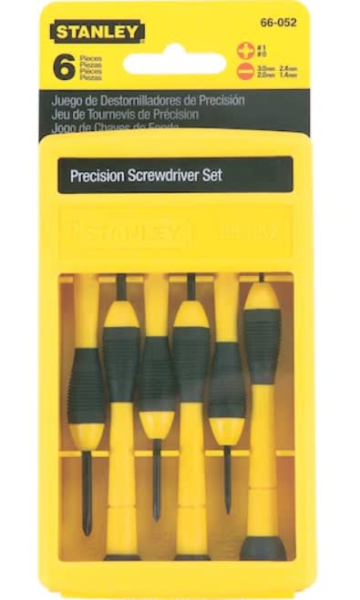 JUEGO 6 DESTORNILLADORES DE PRECISION (66-052)5