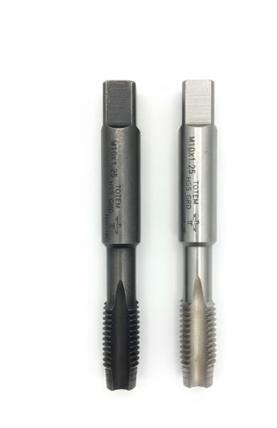 Juego Machos Milimetrico M10 Paso 1.25 Mm Hss2