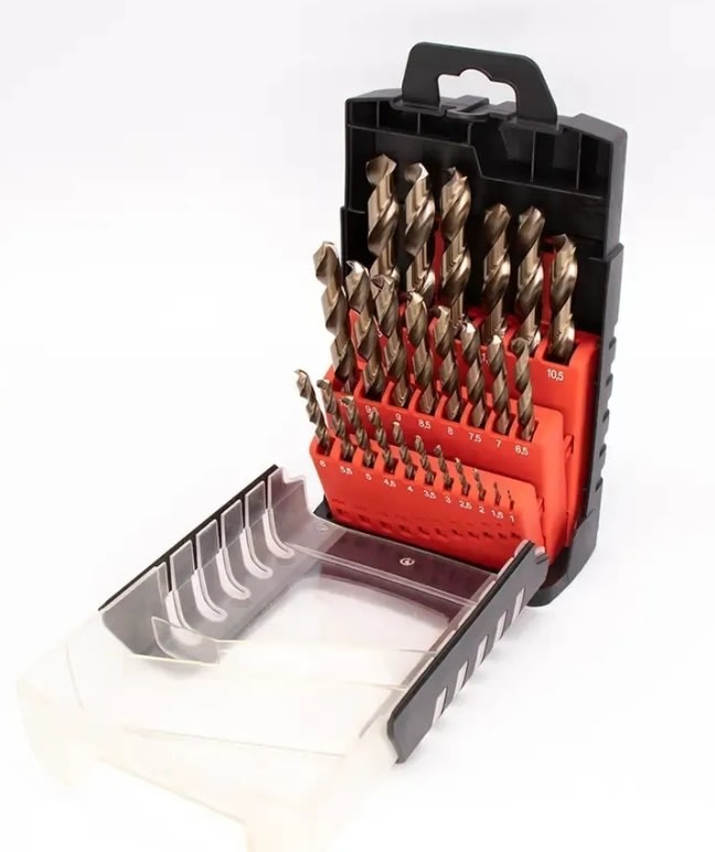 Juego De  Brocas A/r De 1-13 Mm, 25 Piezas1