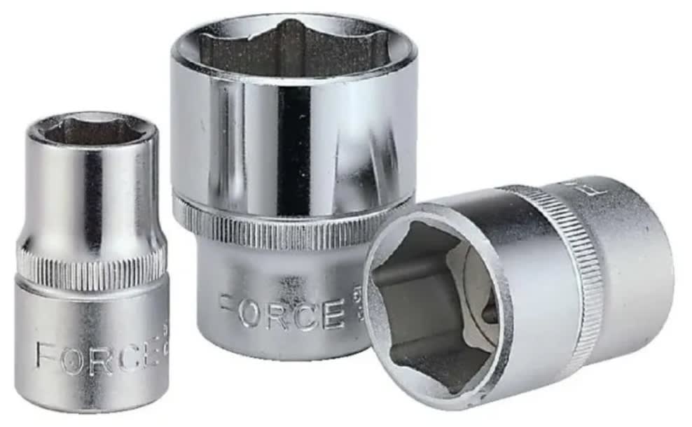 Juego De Dados []1/2'' 10-27mm 16 Piezas Hexagonales (4161)3