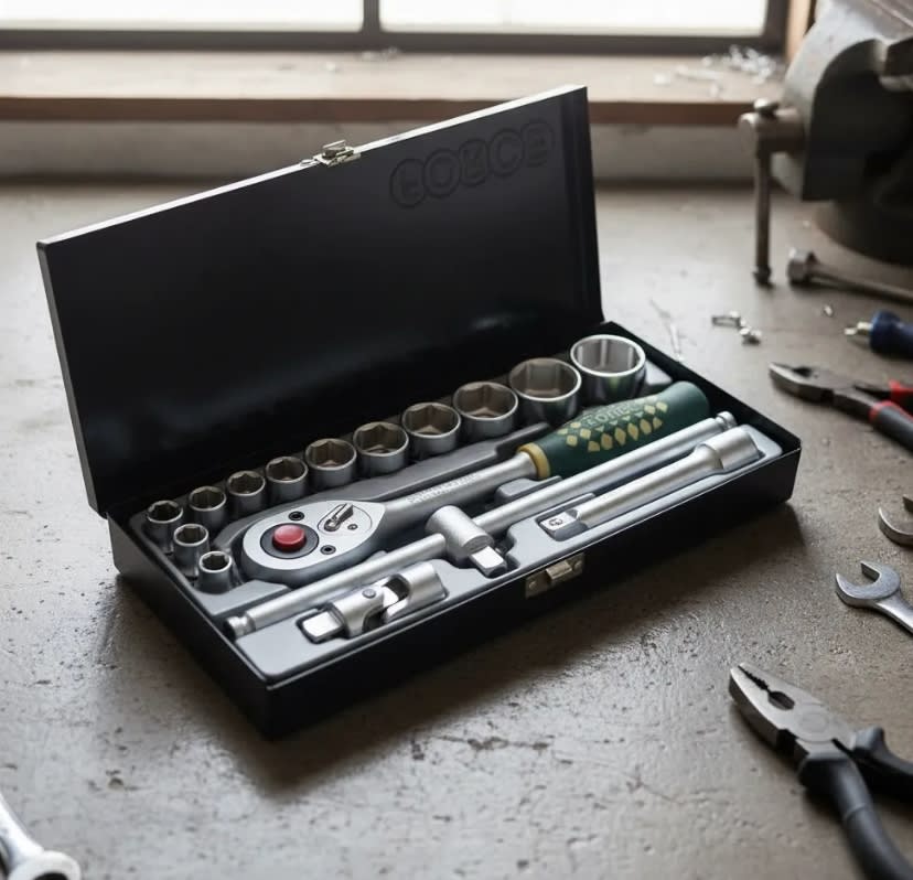 Juego de Dados []1/2'' 10-32 Mm 16Pzs Hexagonal (4162-5)3