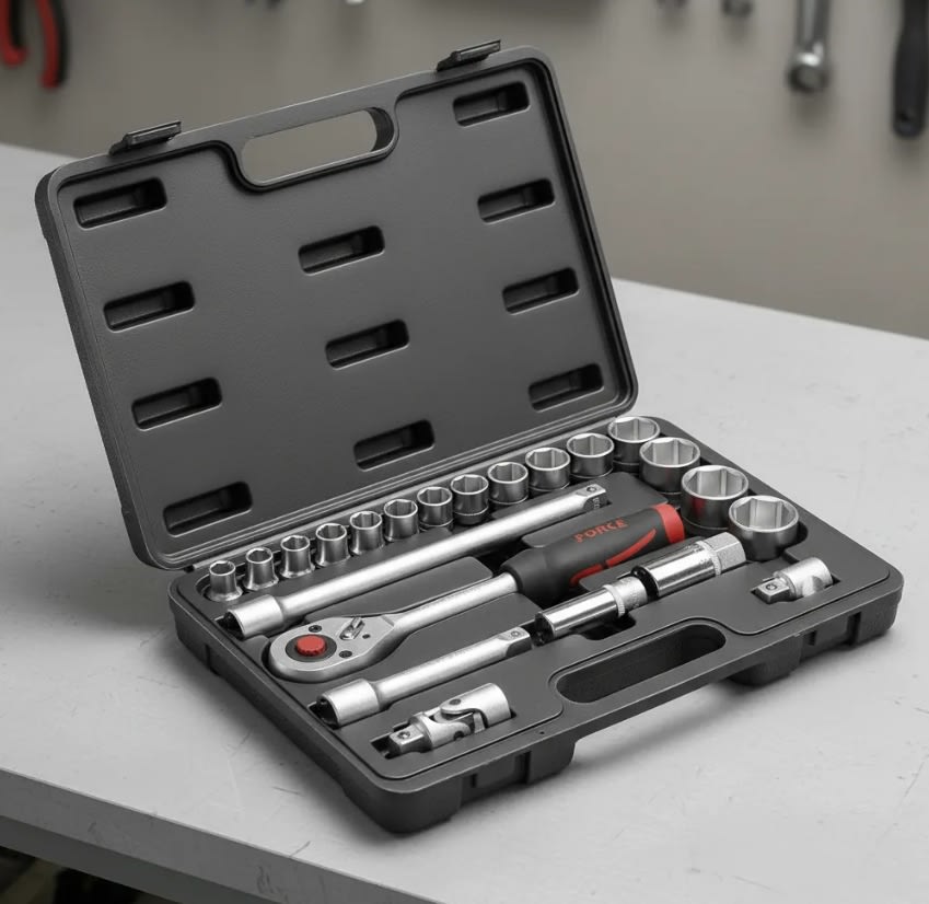 Juego De Dados Hexagonales 1/2''  10-32mm (4223)2