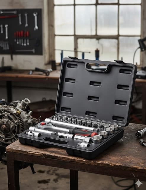 Juego Dados Hexagonales C/redondo 1/2''  10-32mm (4223-7)2