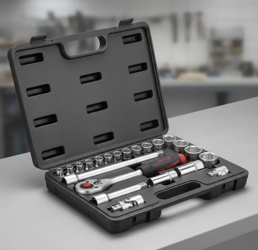 Juego Dados Hexagonales C/redondo 1/2''  10-32mm (4223-7)3