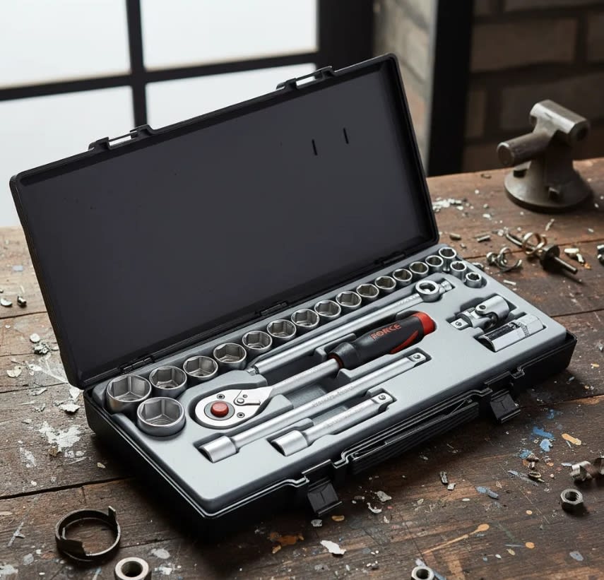 Juego De Dados Hexagonal []1/2'' De 10-32 Mm 24 Piezas (4246-5)3