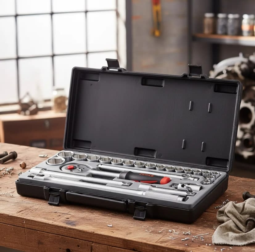 Juego Dados Hexagonal []1/2'' 5/16''-1.1/4'' (4243s-5)2