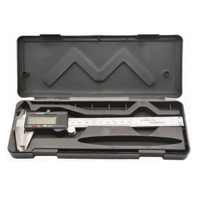 PIE DE METRO DIGITAL AC/INOXIDABLE 8/200MM (2004 C)2