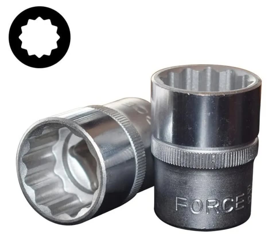 Juego Dados Poligonal []1/2'' 5/16''-1.1/4'' (4243s-9)2