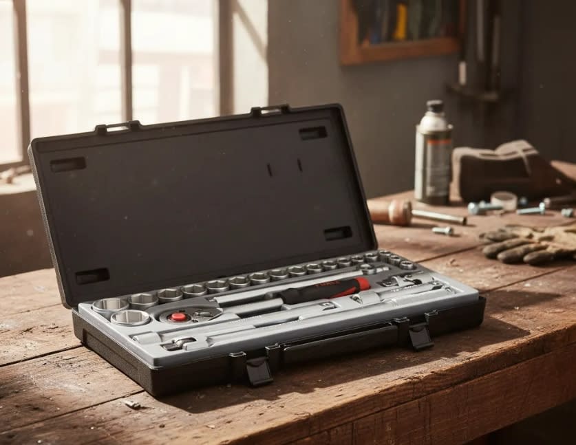 Juego Dados Poligonal []1/2'' 5/16''-1.1/4'' (4243s-9)3