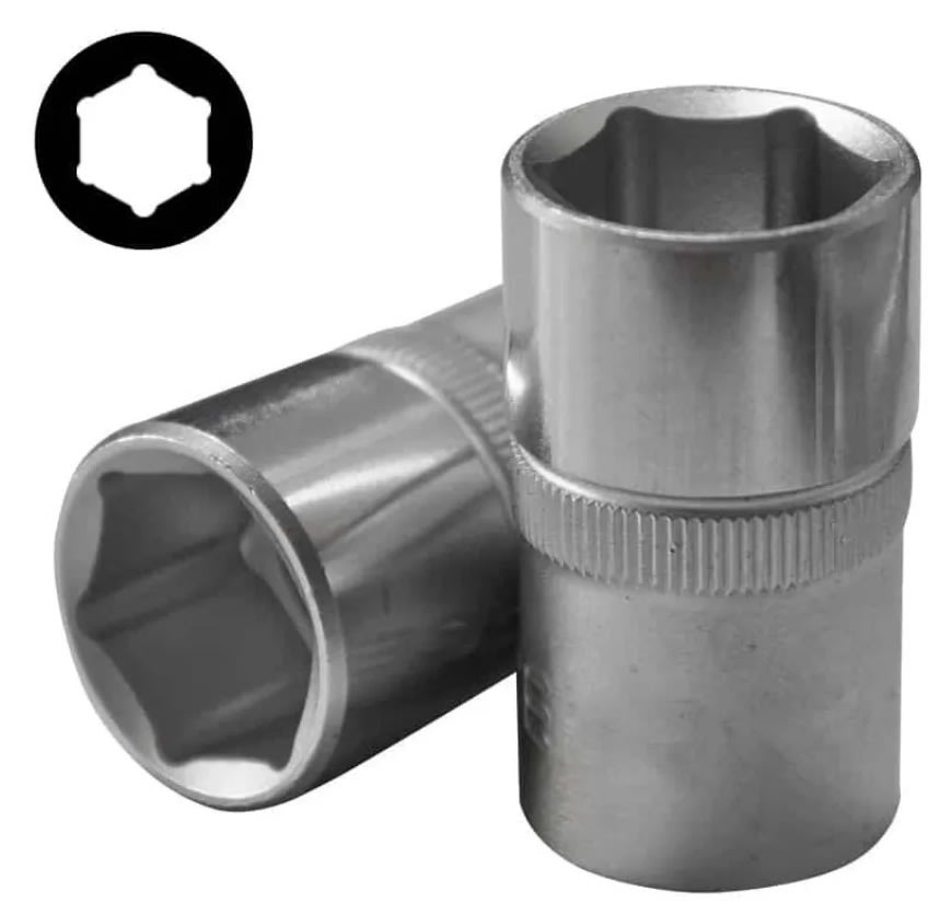 Juego De Dados Hexagonales []1/2'' 10-32mm (4243-5)2