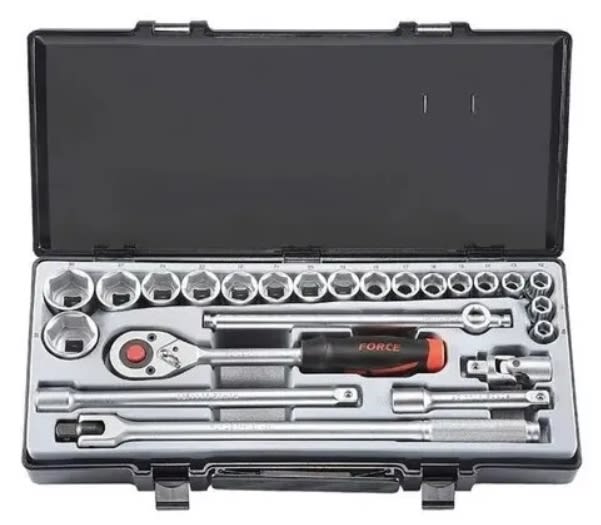 Juego De Dados Hexagonales []1/2'' 10-32mm (4243-5)1