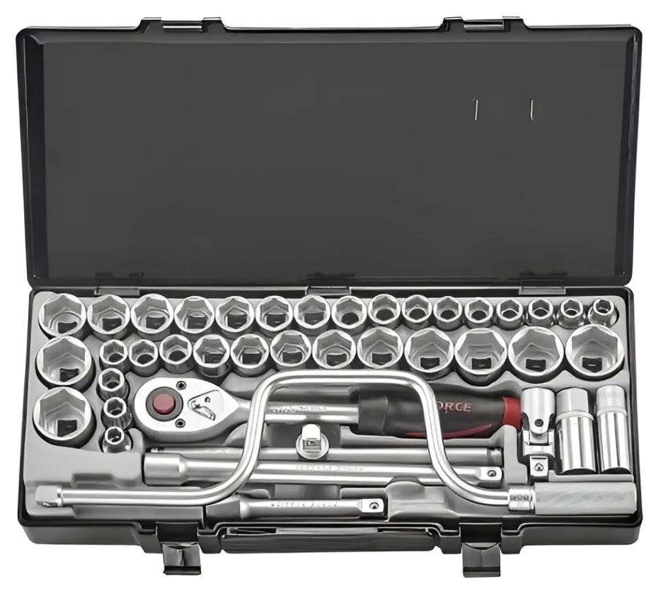 Juego Dados Hexagonal []1/2''  Mm/puLG. 41 Pzs (4412-5)1