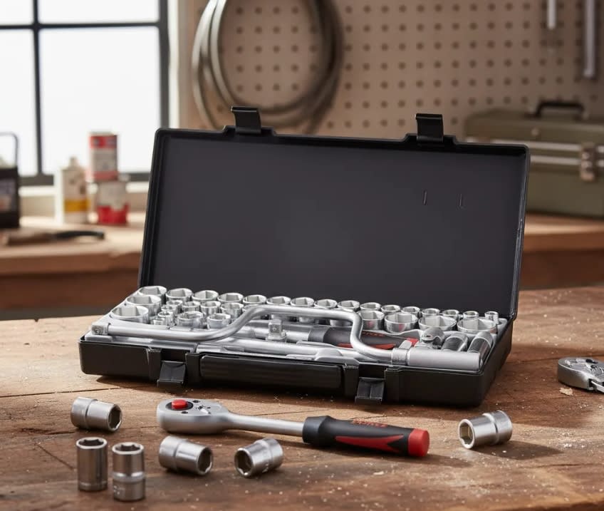 Juego Dados Hexagonal []1/2''  Mm/puLG. 41 Pzs (4412-5)3