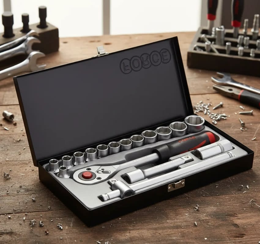 Juego de Dados Hexagonal C/redondo 1/2'' 5/16''-1'' (4173s)5