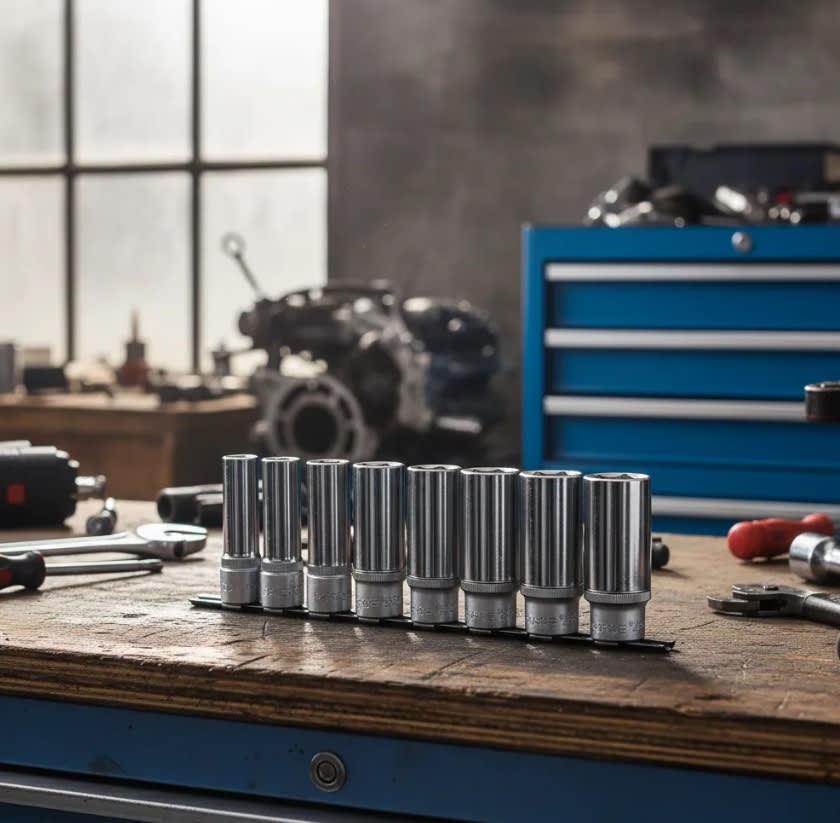 Juego Dados []1/2'' 13-24mm. Largo Hexagonales (4082)2