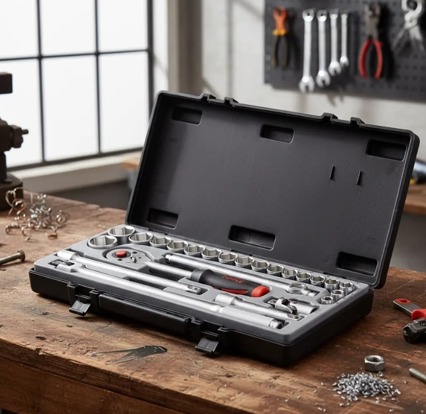 Juego De Dados Poligonal  []1/2'' 10-32mm (4243-9)3