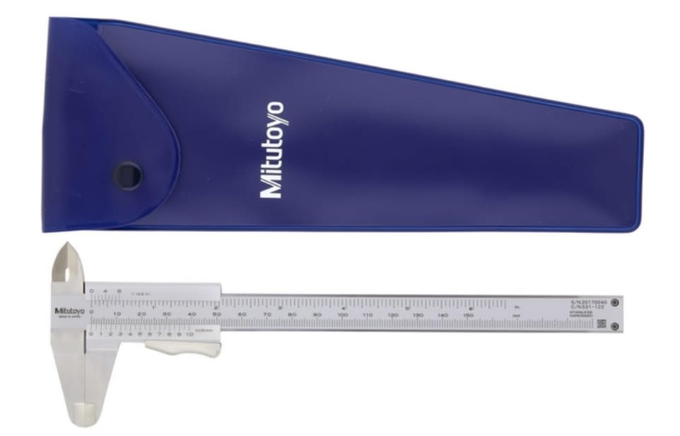 PIE DE METRO  6''  GRAD. 1/128''- 0.05 MM. (531-122)1