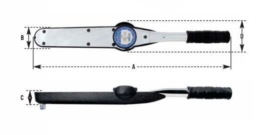 LLAVE TORQUE []1/2''  DE  0-100 LB/PIE 0-140 NM CON RELOJ (1003LDFN)2