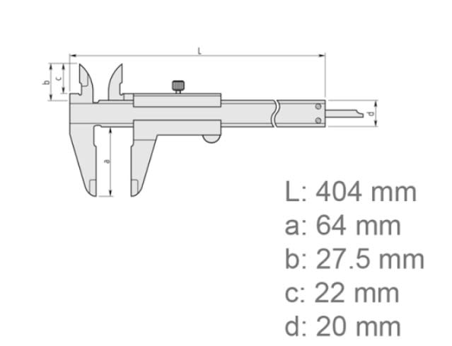 CALIBRE CUADRIDIMENSIONAL ACERO DE 300 MM /12'' (530-115) MITUTOYO3