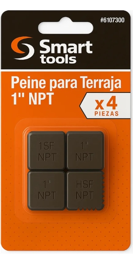 JUEGO DE PEINES 1'' NPT1