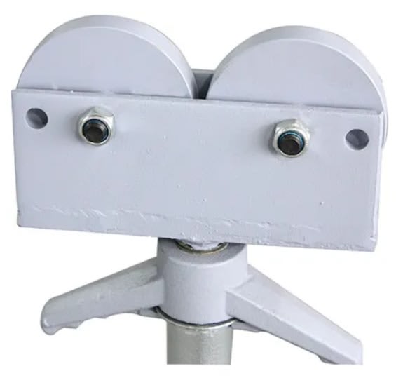 SOPORTE DE TUBO PLEGABLE CABEZAL DE RODILLOS 1/8'' A 12'' (1109)3