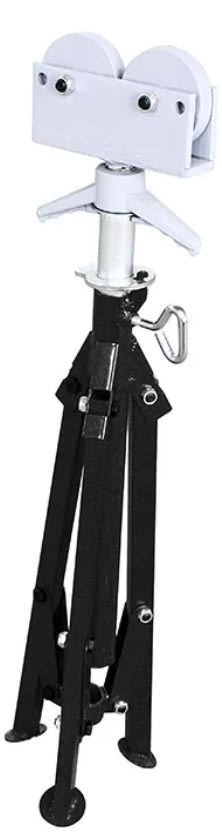 SOPORTE DE TUBO PLEGABLE CABEZAL DE RODILLOS 1/8'' A 12'' (1109)1