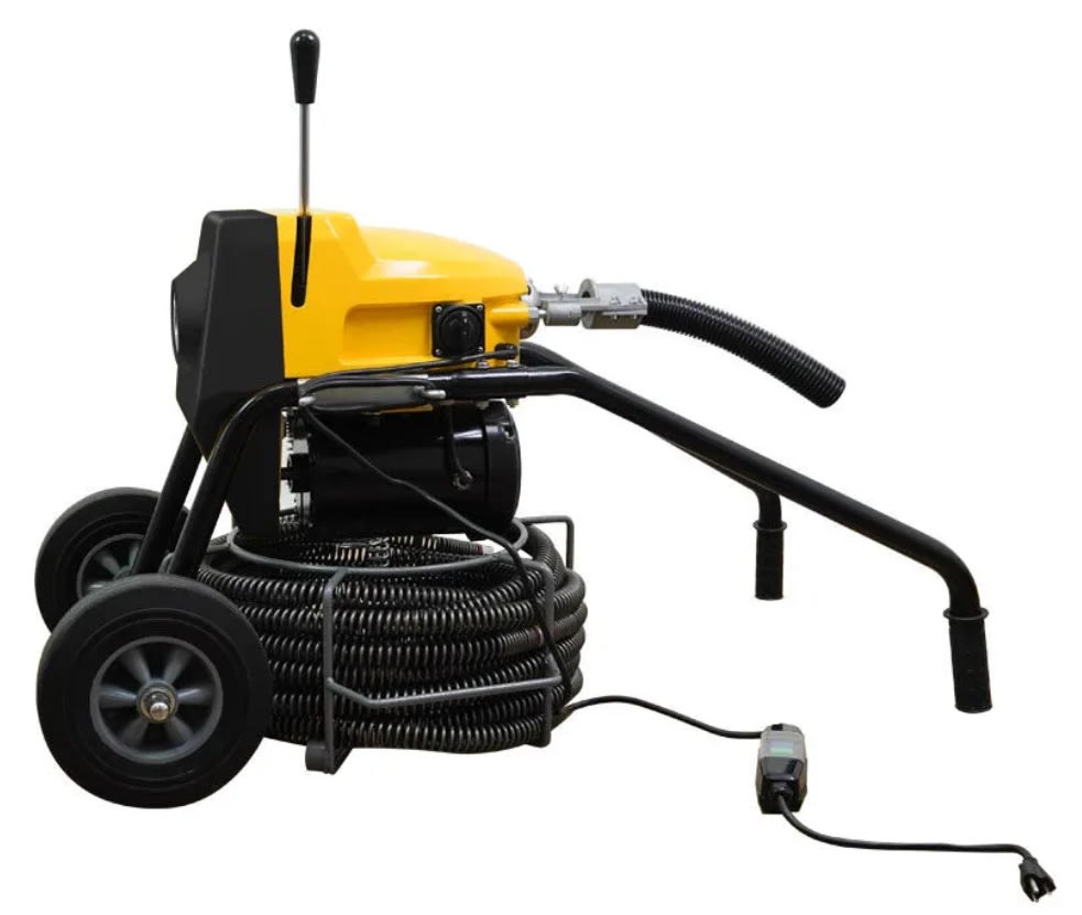 MAQUINA DESTAPADORA DE DESAGüES  ELETRICA PROFESIONAL  (AN200B)2