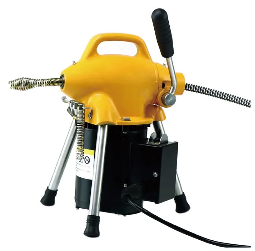 MAQUINA DESTAPADORA DE DESAGÜES ELECTRICA PROFESIONAL 18.40 MTS (A75)2