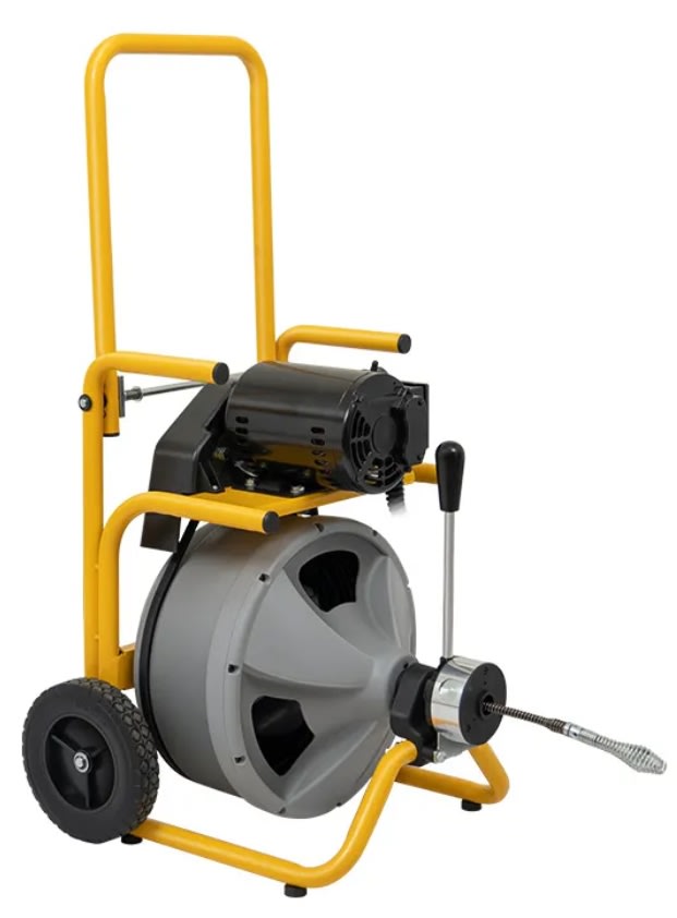 MAQUINA DESTAPADORA DE DESAGÜES ELECTRICA 25MTS 410W (AG100X)6
