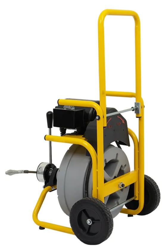 MAQUINA DESTAPADORA DE DESAGÜES ELECTRICA 25MTS 410W (AG100X)5