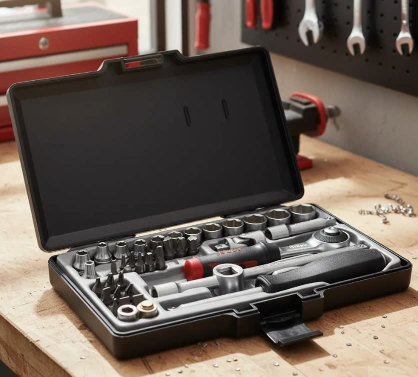 Juego De Dados []1/4''  42 Pzas (2421)2