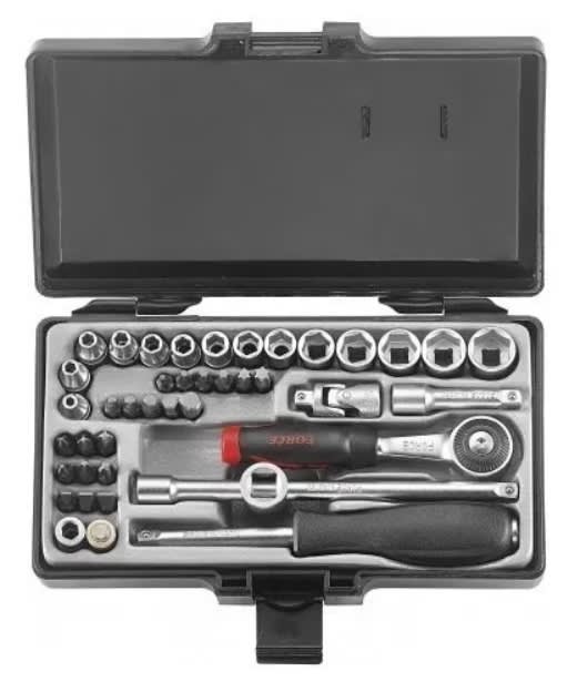 Juego De Dados []1/4''  42 Pzas (2421)1