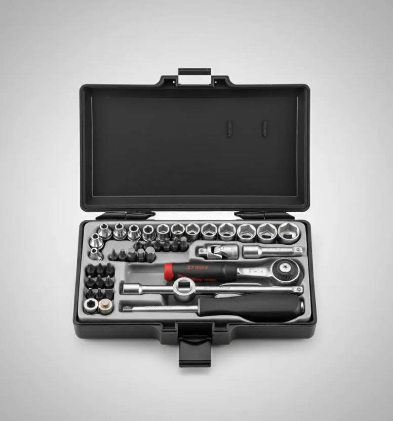 Juego De Dados []1/4''  42 Pzas (2421)3