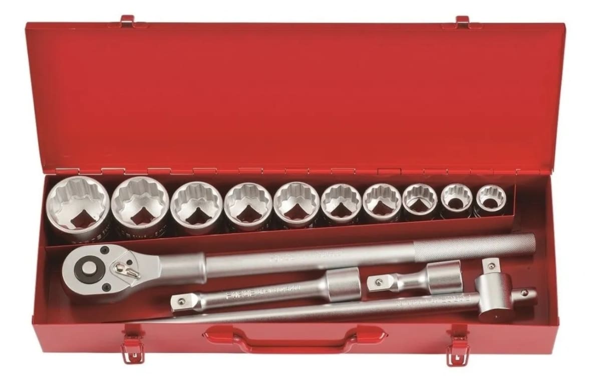 Juego De Dados 3/4'' Poligonal 7/8'' - 2'' 14 piezas (6141s)1