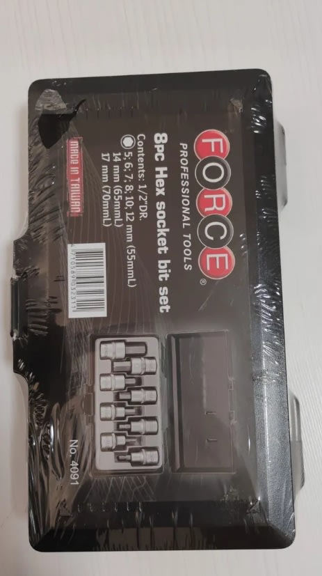 Juego De Dados Allen 1/2  5-17mm (4091)4