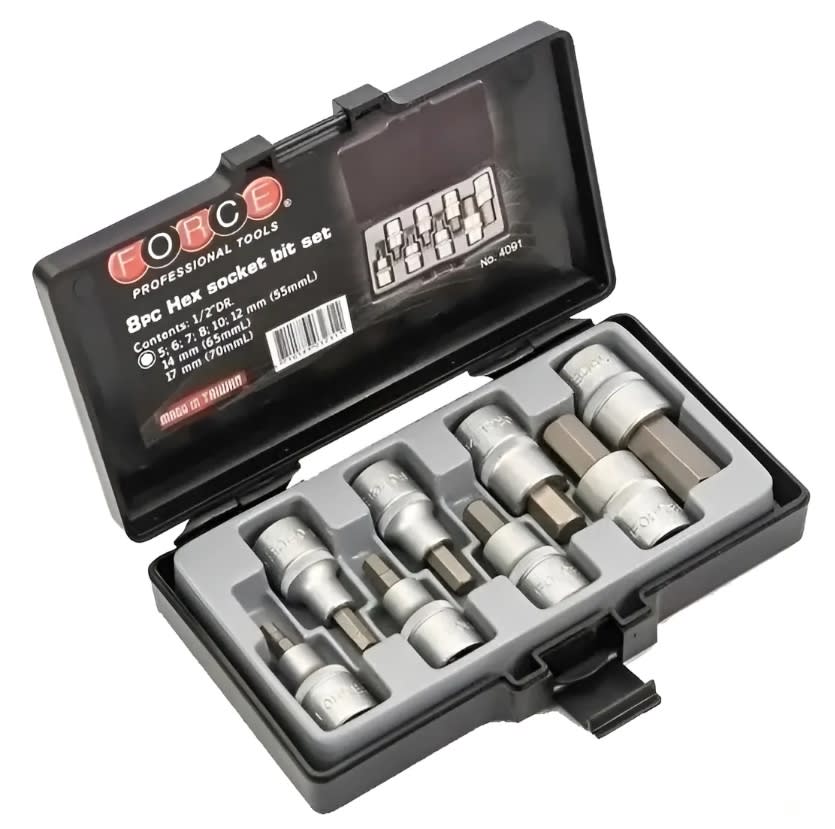 Juego De Dados Allen 5/32'' -5/8'' 8 Piezas (4091s)1