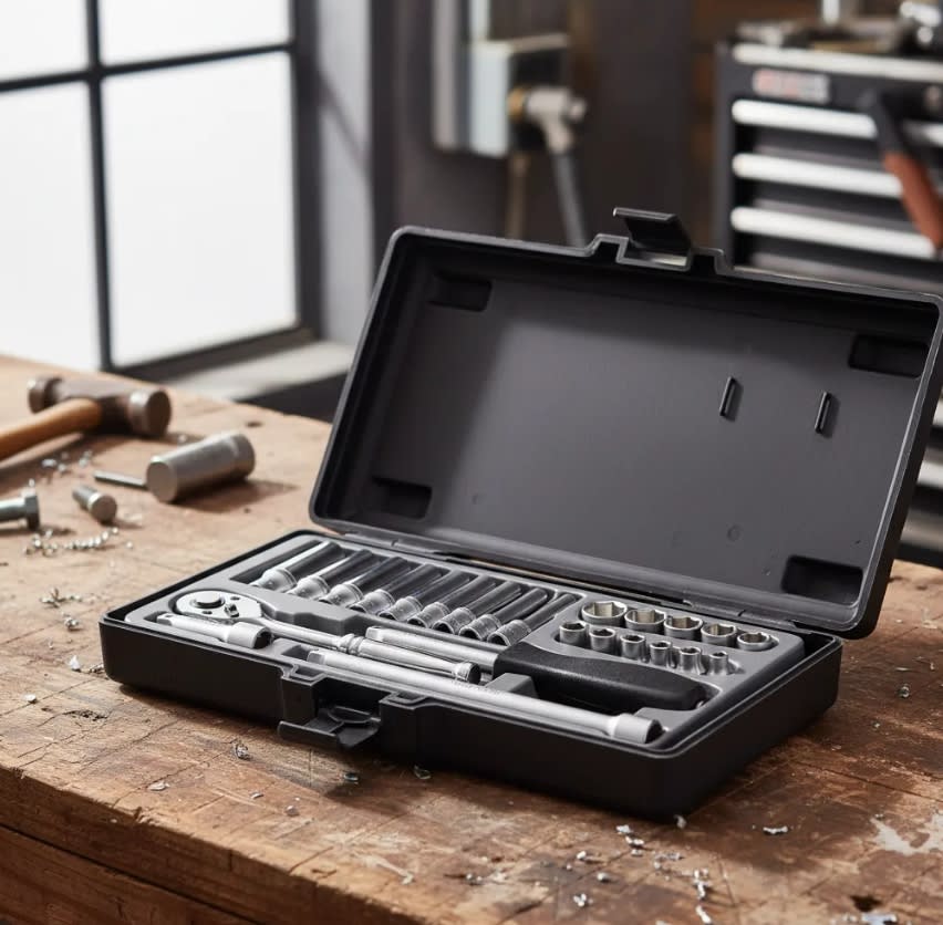 Juego Dados Largo []1/4'' 24 Piezas Hexagonal (2253)3