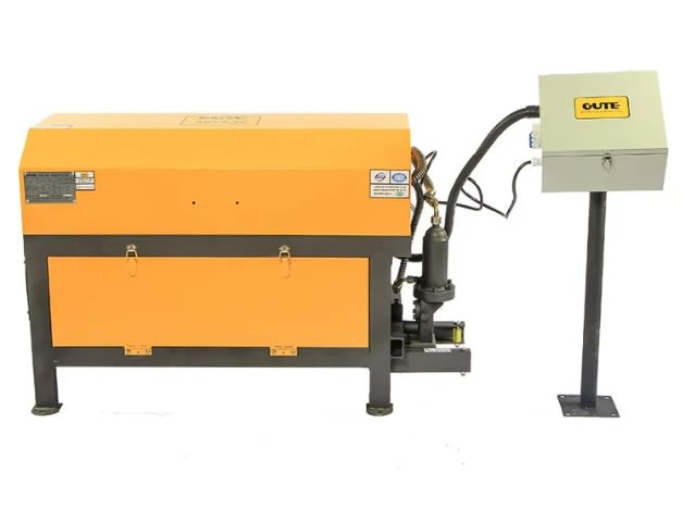 MAQUINA CORTADORA DE FIERRO Y ENDEREZADORA DE FIERRO DE 10HP. 380V. (STG5-12)1