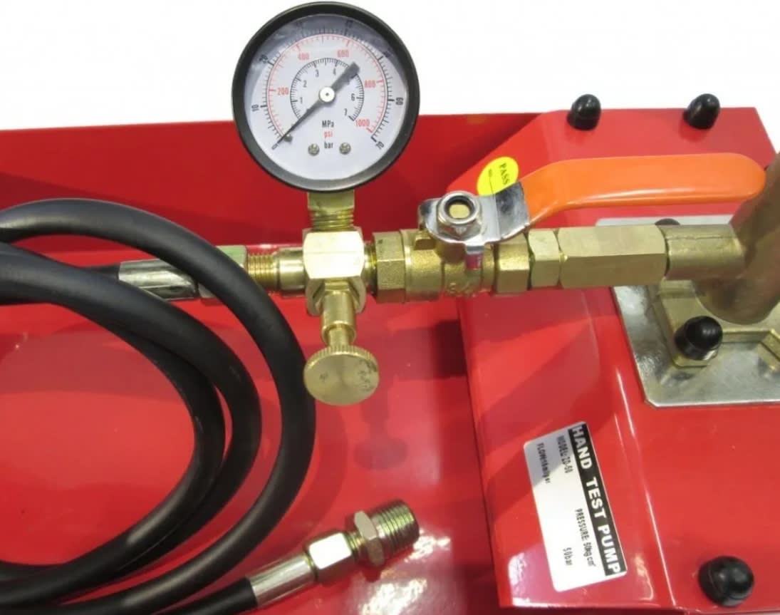 Bomba Manual Prueba De Presion Hidraulica 0-50bar 16 Ml/min (ZD-50)3