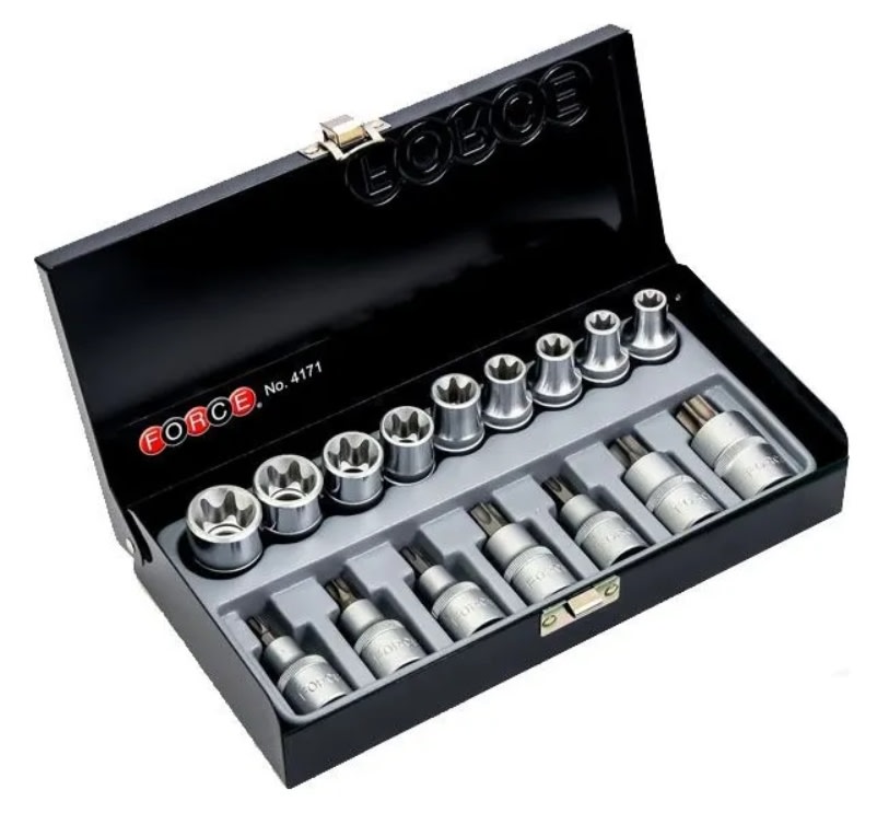 Juego De Dados Torx 1/2'' M/h De 16 Piezas (4171)2