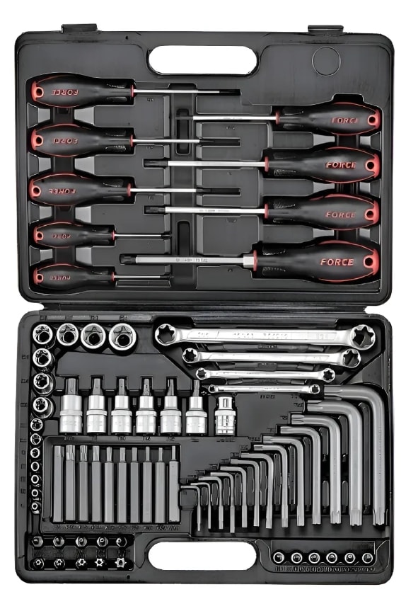 Juego De Dados Y Llaves Torx 73 Pzas (4731)1