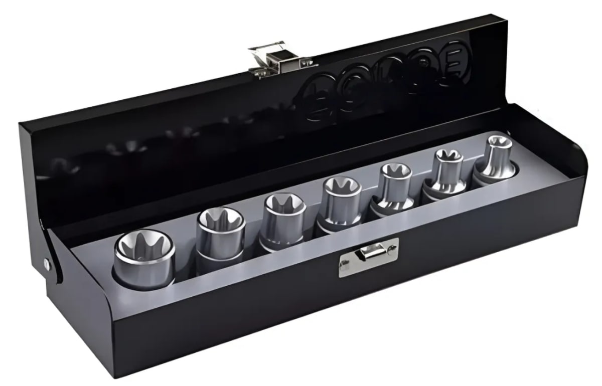 Juego De Dados Torx Hembra E10-e24 7 Pzas (4071)3