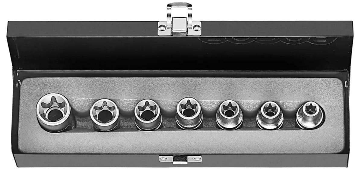 Juego De Dados Torx Hembra E10-e24 7 Pzas (4071)1