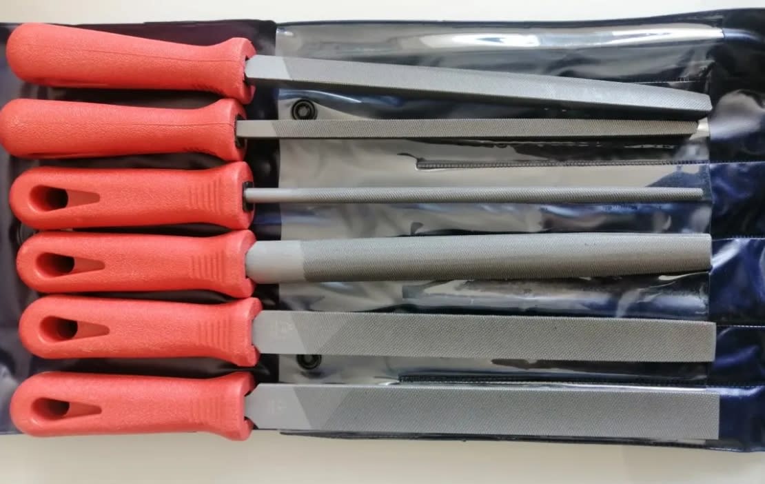 Juego De Limas Para Mecánico 6 Pzs. Largo 8''/20 Cms.2