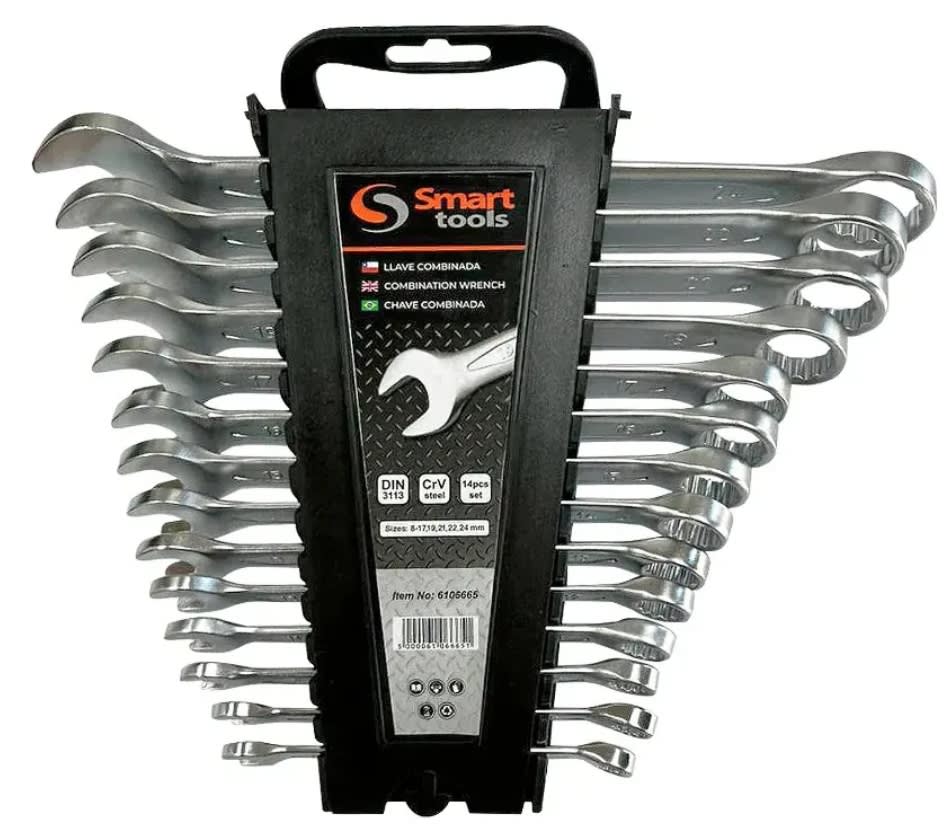 Juego De Llaves Punta Corona 8-24 Mm. 14 Pzs. (6665)1