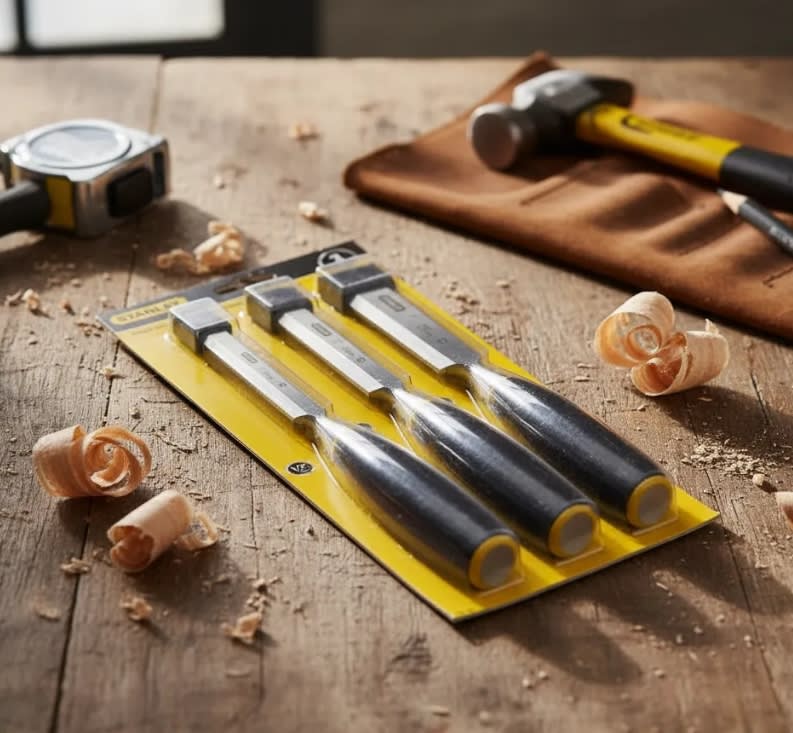 Juego 3 Formones De 1/2'' -3/4''  Y 1''  (16-125)2